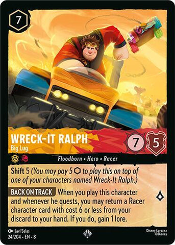 Wreck-It Ralph - Big Lug (Reign of Jafar)(8-024/204)(SR)