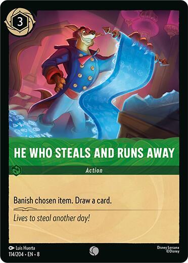 He Who Steals And Runs Away (Reign of Jafar)(8-114/204)(C)