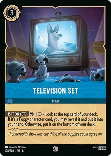 Television Set (Reign of Jafar)(8-178/204)(C)