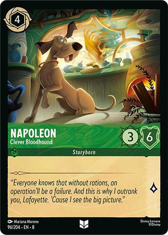 Napoleon - Clever Bloodhound - Cold Foil (Reign of Jafar)(8-096/204)(U)