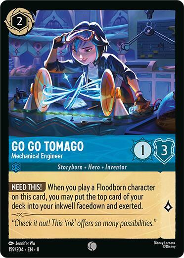 Go Go Tomago - Mechanical Engineer - Cold Foil (Reign of Jafar)(8-159/204)(C)