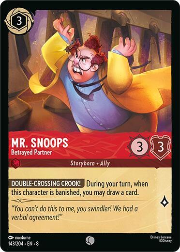 Mr. Snoops - Betrayed Partner - Cold Foil (Reign of Jafar)(8-143/204)(C)