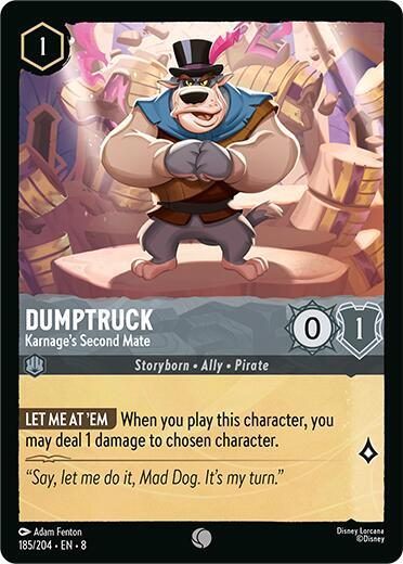 Dumptruck - Karnage's Second Mate - Cold Foil (Reign of Jafar)(8-185/204)(C)