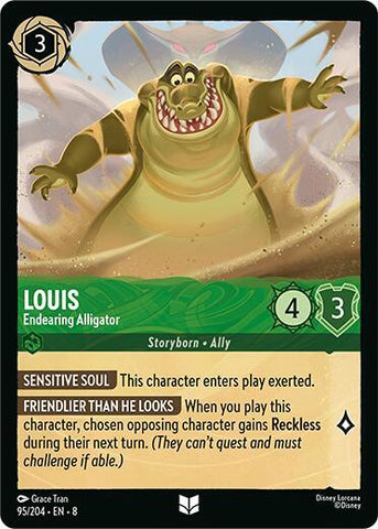 Louis - Endearing Alligator (Reign of Jafar)(8-095/204)(U)
