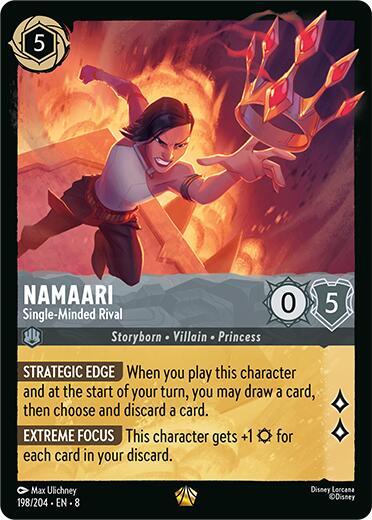 Namaari - Single-Minded Rival (Reign of Jafar)(8-198/204)(L)