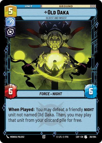 Old Daka, Oldest and Wisest (Legends of the Force)(LFL-036/264)(U)