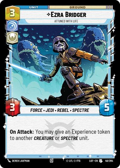 Ezra Bridger, Attuned With Life (Legends of the Force)(LFL-046/264)(U)