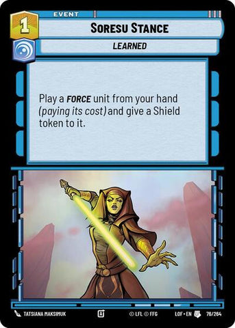 Soresu Stance (Legends of the Force)(LFL-076/264)(U)