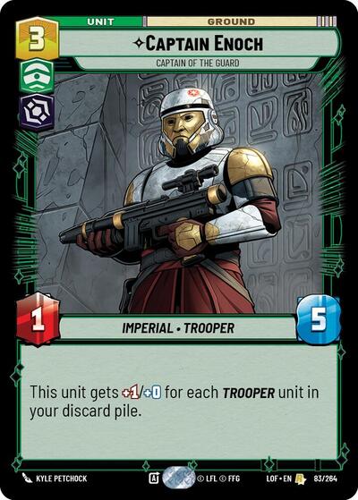 Captain Enoch, Captain of the Guard (Legends of the Force)(LFL-083/264)(R)