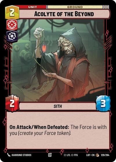 Acolyte of the Beyond (Legends of the Force)(LFL-129/264)(C)