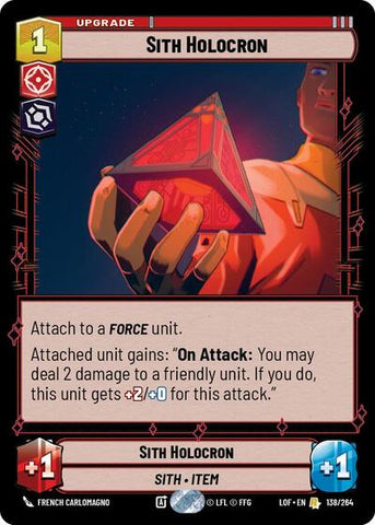 Sith Holocron (Legends of the Force)(LFL-138/264)(R)