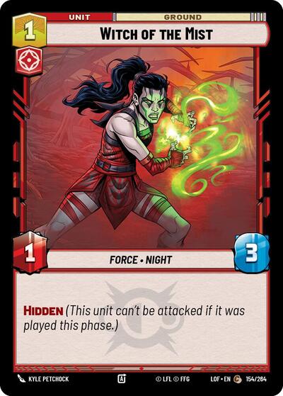 Witch of the Mist (Legends of the Force)(LFL-154/264)(C)