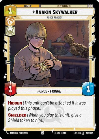 Anakin Skywalker, Force Prodigy (Legends of the Force)(LFL-190/264)(S)