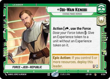Obi-Wan Kenobi, Courage Makes Heroes (Legends of the Force)(LFL-008/264)(C)