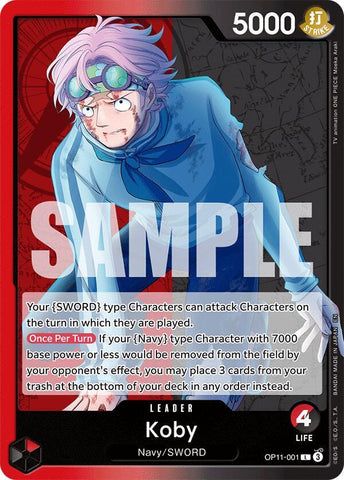 Koby (001) (A Fist of Divine Speed)(OP11-001)(L)
