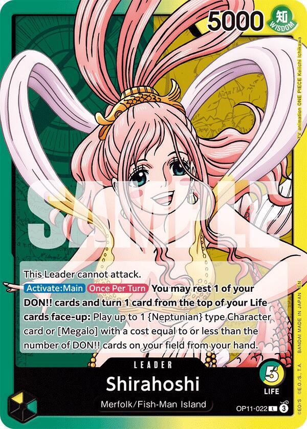 Shirahoshi (022) (A Fist of Divine Speed)(OP11-022)(L)