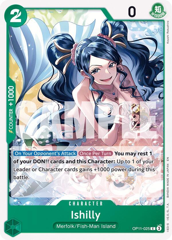 Ishilly (A Fist of Divine Speed)(OP11-025)(C)