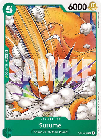 Surume (A Fist of Divine Speed)(OP11-032)(UC)