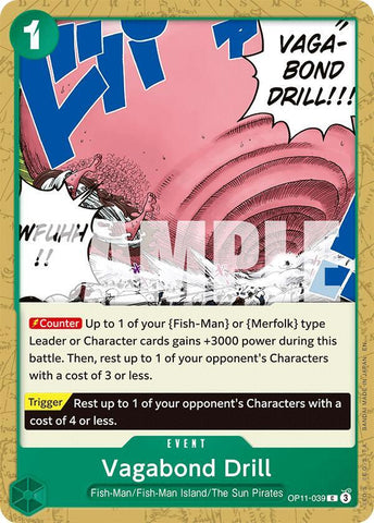 Vagabond Drill (A Fist of Divine Speed)(OP11-039)(C)
