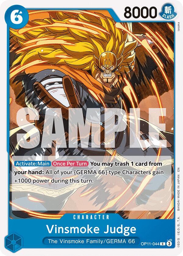 Vinsmoke Judge (A Fist of Divine Speed)(OP11-044)(C)