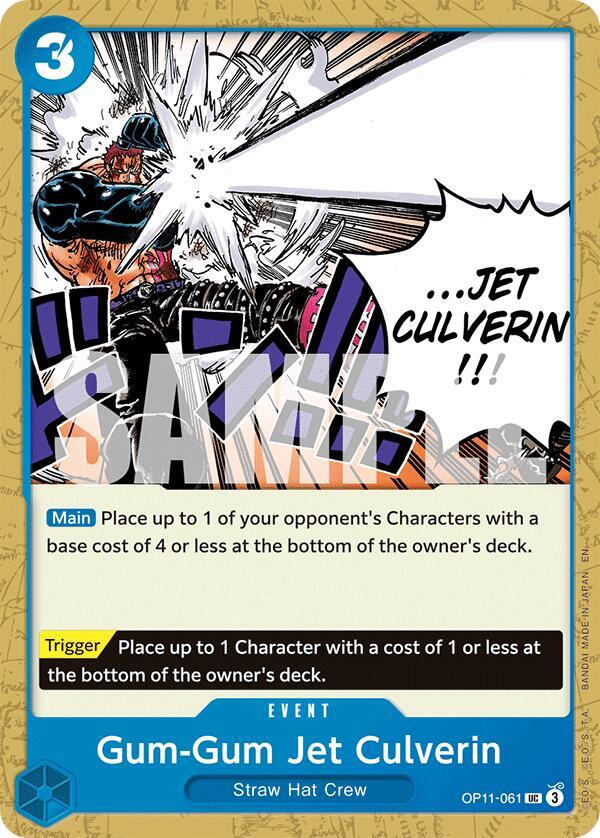 Gum-Gum Jet Culverin (A Fist of Divine Speed)(OP11-061)(UC)