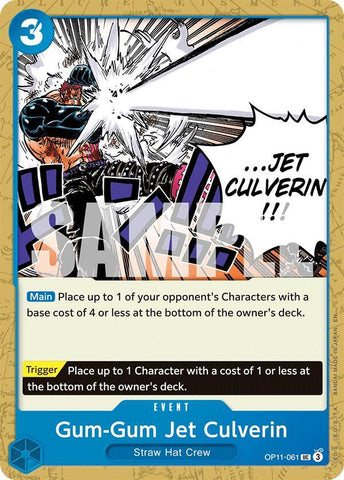 Gum-Gum Jet Culverin (A Fist of Divine Speed)(OP11-061)(UC)