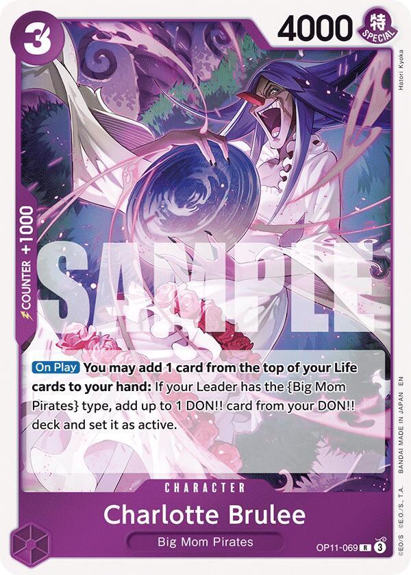 Charlotte Brulee - Foil (A Fist of Divine Speed)(OP11-069)(R)