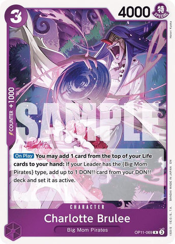 Charlotte Brulee - Foil (A Fist of Divine Speed)(OP11-069)(R)