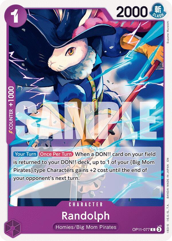 Randolph (A Fist of Divine Speed)(OP11-077)(C)