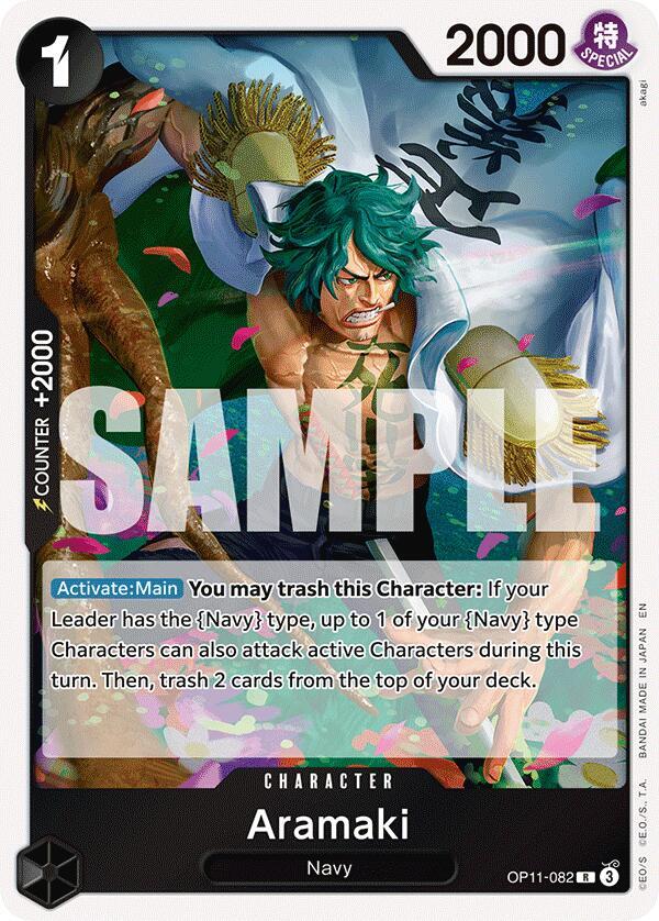 Aramaki - Foil (A Fist of Divine Speed)(OP11-082)(R)
