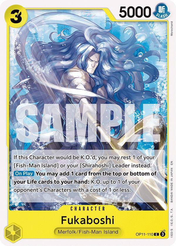 Fukaboshi (A Fist of Divine Speed)(OP11-110)(C)