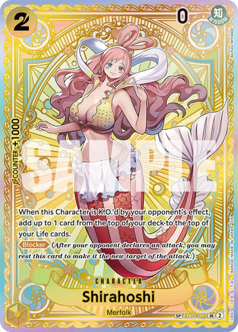 Shirahoshi (SP) - Foil (A Fist of Divine Speed)(EB01-057)(SR)