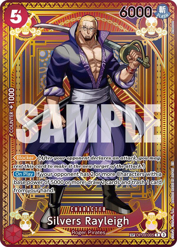 Silvers Rayleigh (SP) - Foil (A Fist of Divine Speed)(OP09-005)(R)