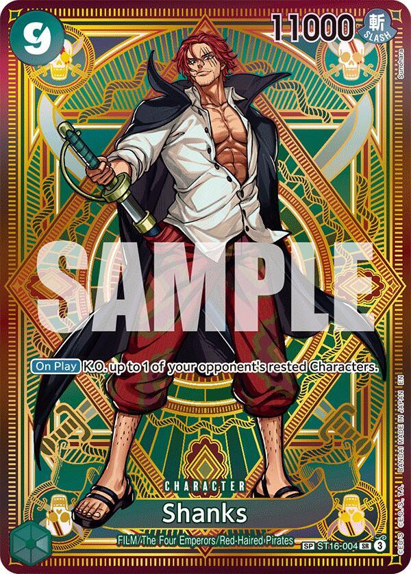 Shanks (SP) - Foil (A Fist of Divine Speed)(ST16-004)(SR)
