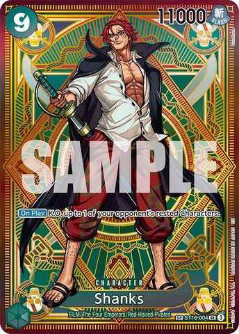 Shanks (SP) - Foil (A Fist of Divine Speed)(ST16-004)(SR)