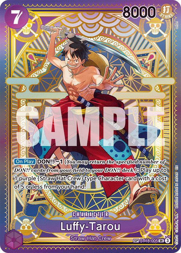Luffy-Tarou (SP) - Foil (A Fist of Divine Speed)(ST18-005)(SR)