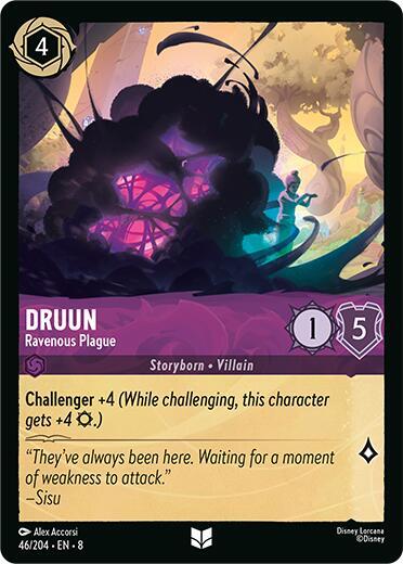Druun - Ravenous Plague - Cold Foil (Reign of Jafar)(8-046/204)(U)
