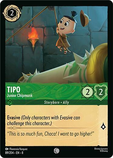 Tipo - Junior Chipmunk - Cold Foil (Reign of Jafar)(8-089/204)(C)