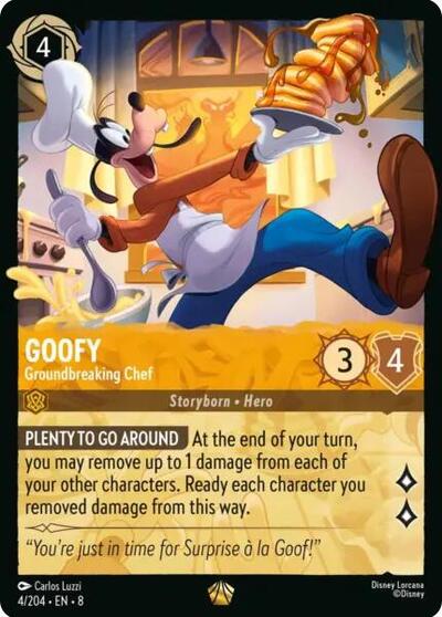 Goofy - Groundbreaking Chef (Reign of Jafar)(8-004/204)(L)