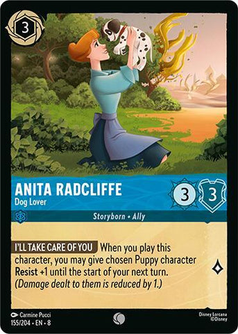 Anita Radcliffe - Dog Lover (Reign of Jafar)(8-155/204)(C)