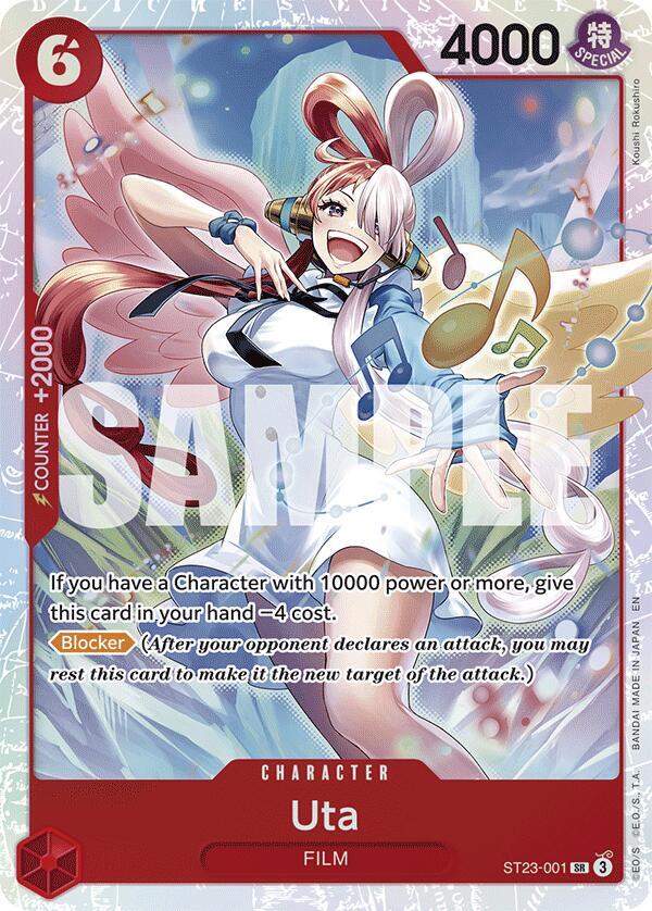Uta - Foil (Starter Deck 23: RED Shanks)(ST23-001)(SR)