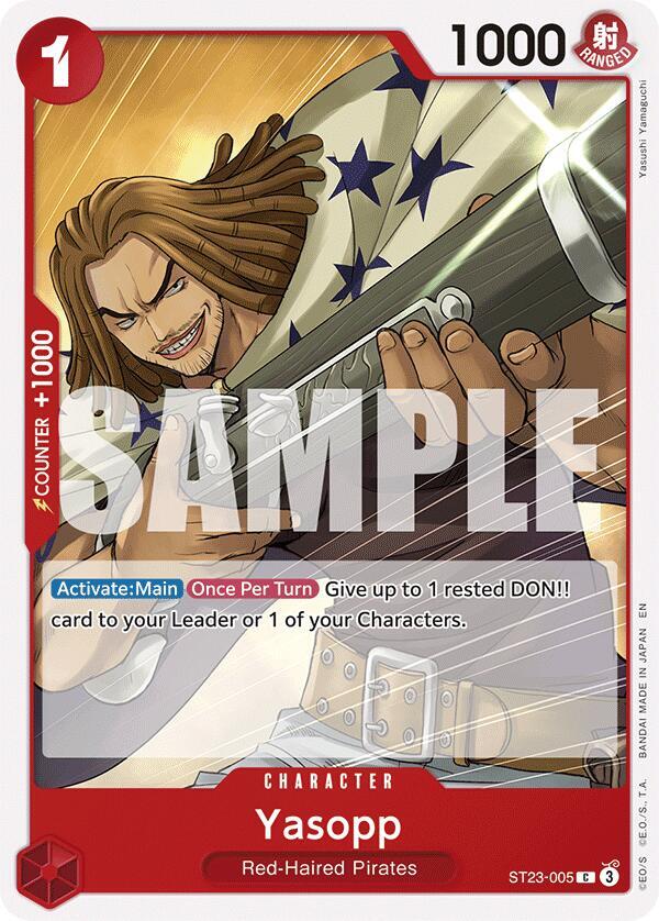 Yasopp (Starter Deck 23: RED Shanks)(ST23-005)(C)