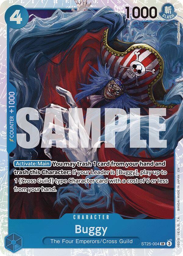 Buggy - Foil (Starter Deck 25: BLUE Buggy)(ST25-004)(SR)