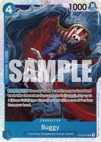 Buggy - Foil (Starter Deck 25: BLUE Buggy)(ST25-004)(SR)