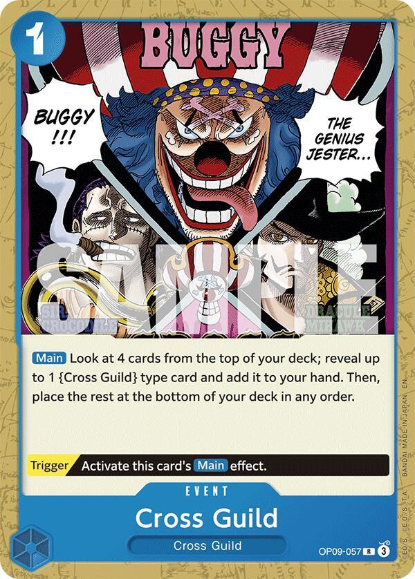 Cross Guild (Reprint) (Starter Deck 25: BLUE Buggy)(OP09-057)(R)