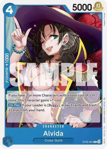 Alvida (Starter Deck 25: BLUE Buggy)(ST25-001)(C)
