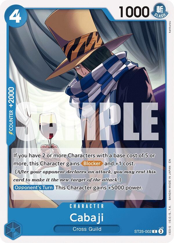 Cabaji (Starter Deck 25: BLUE Buggy)(ST25-002)(C)