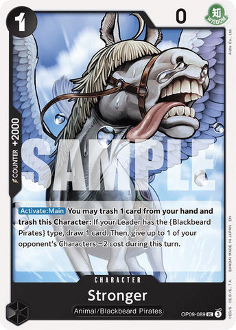 Stronger (Reprint) (Starter Deck 27: BLACK Marshall.D.Teach)(OP09-089)(UC)