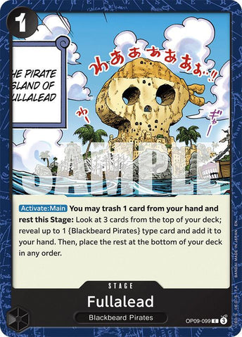 Fullalead (Reprint) (Starter Deck 27: BLACK Marshall.D.Teach)(OP09-099)(C)