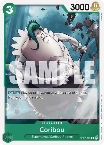 Coribou (Reprint) (Starter Deck 24: GREEN Jewelry Bonney)(OP07-025)(C)